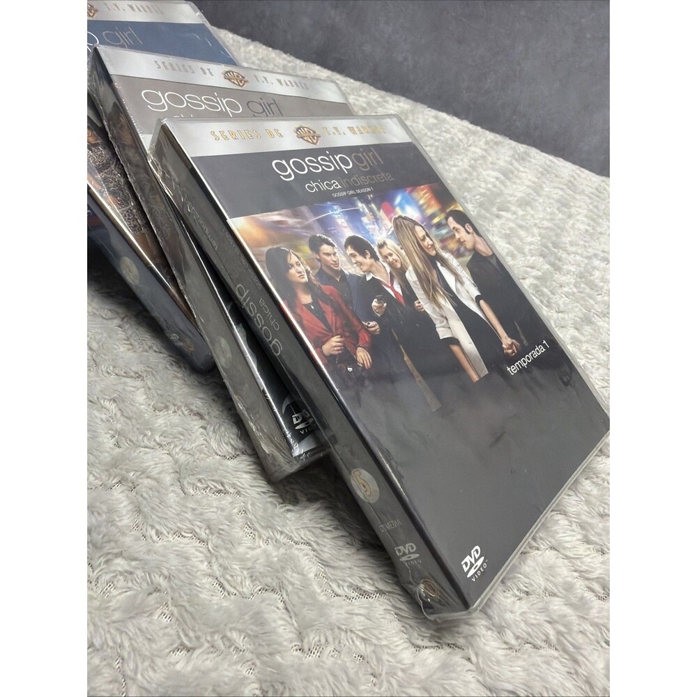 Sealed Gossip Girl Complete Series Season 1-6 DVD Portuguese Version W/ English